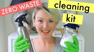 MY ZERO WASTE CLEANING KIT || Kate Arnell