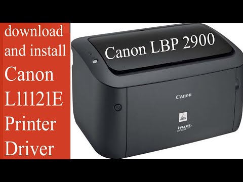 How to download and install Canon  L11121E  Printer Driver