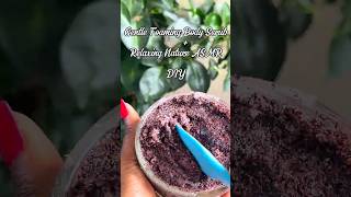 DIY Body Scrub for Soft Silky Skin (ASMR)
