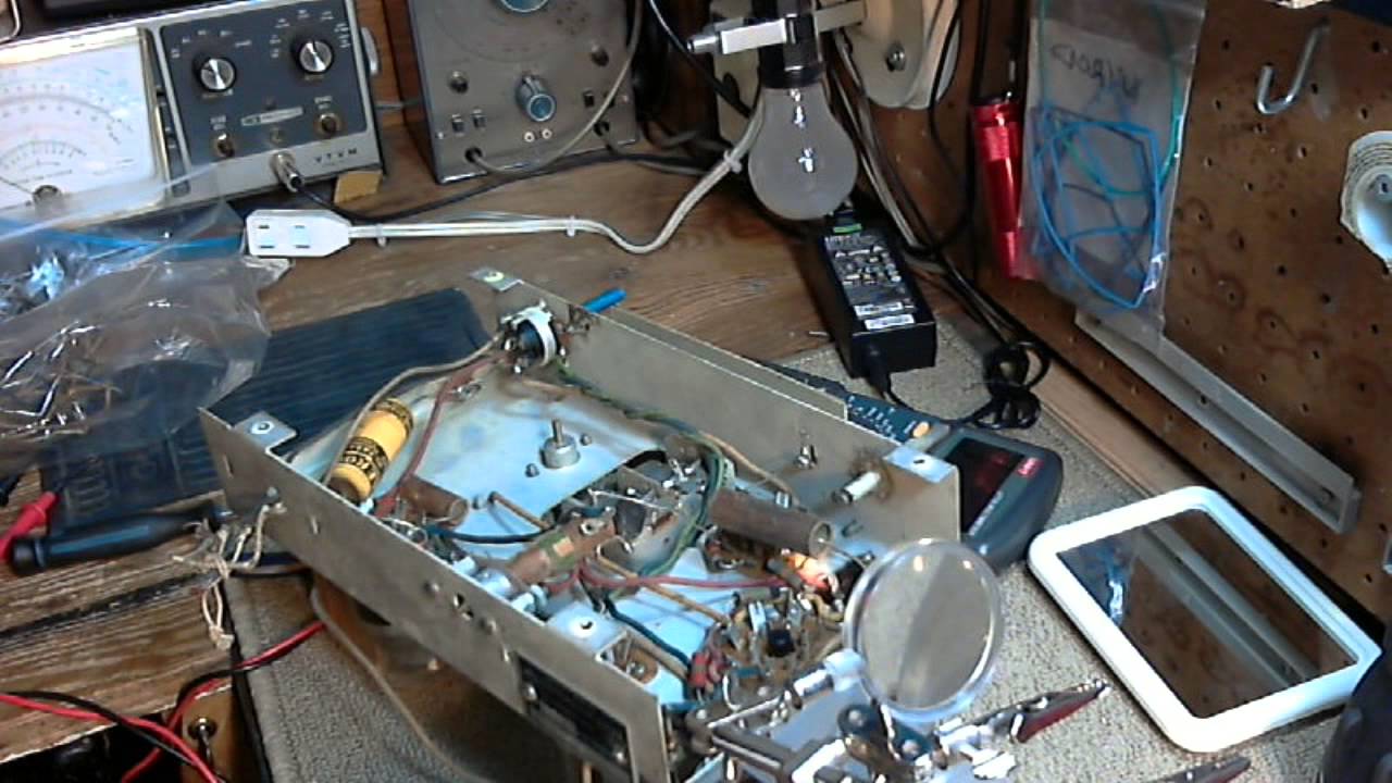 RCA Victor 94BT1 Video #2 - Replacing Capacitors - YouTube