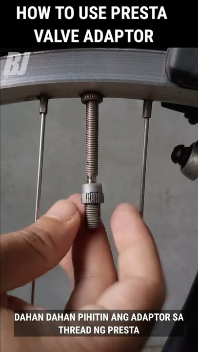 How to use Presta valve adapter? #shorts