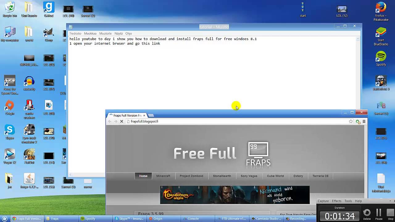 fraps full version free windows 8