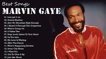 Marvin Gaye Greatest Hits Playlist - Marvin Gaye Best Songs Of All Time