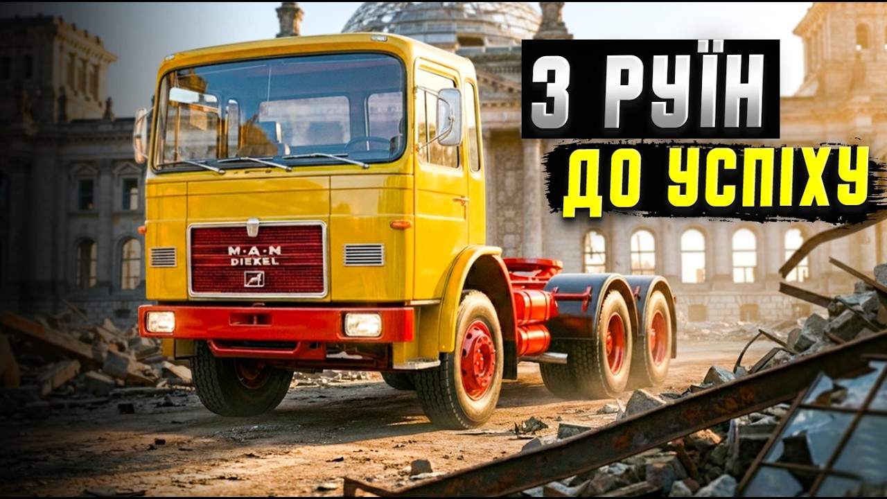 Як компанії МАН вдалось відродитись з попелу Другої світової війни?