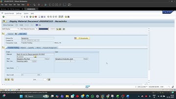 Plant to Plant Sock transfer Two step procedure in SAP MM ECC6/S4 Hana