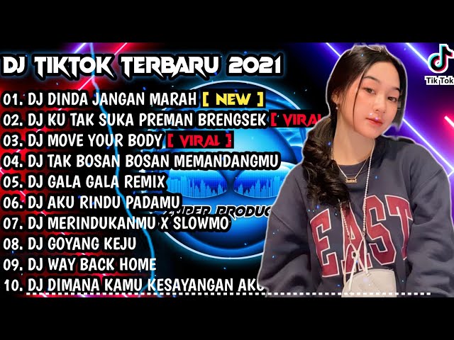 DJ DINDA JANGAN MARAH X PLIS KU TAK SUKA PREMAN BRENGSEK REMIX | VIRAL TIKTOK FULL ALBUM | 2021 class=