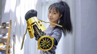 Cyberpunk Exoskeleton Arm With Movable Mechanical！