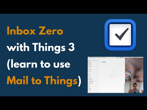 Reach Inbox Zero with Things 3 (stop using your email inbox as a to-do list)