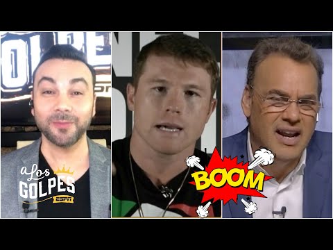 CANELO ÁLVAREZ SE CALIENTA en entrevista con Jorge Eduardo Sánchez y David Faitelson | A Los Golpes