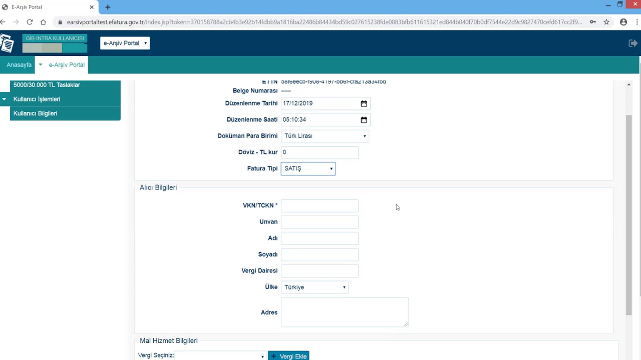 E-arşiv fatura nasıl düzenlenir. e arşiv fatura nasıl gib üzerinden