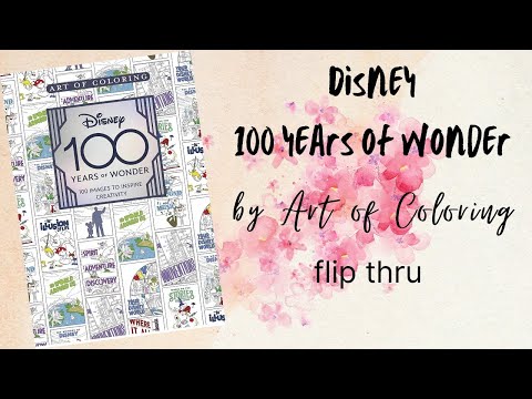 Disney Offers Coloring Books for Adults