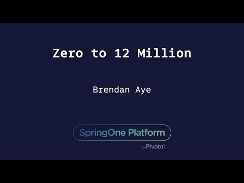 Zero to 12 Million - Brendan Aye, T-Mobile