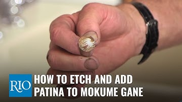 How To Etch and Add Patina To Mokume Gane
