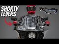Shorty levers for your harley davidson low rider st