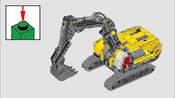 LEGO Technic 42121, Heavy-Duty Excavator - building instructions