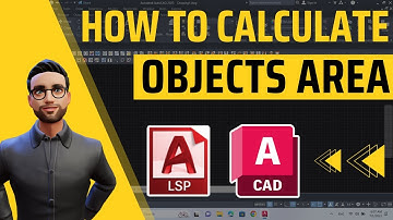 How to easily calculate the total area of the selected objects in AutoCAD 2023 using an AutoCAD Lisp