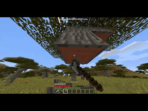 ახალი სახლის აშენება და ფერმის დაყოფა (minecraft)