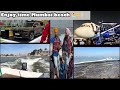 Mumbai to punjab journey full enjoy kita Bombay beach 🏖️ te Gaggi bansra kartoos group 🤟💪