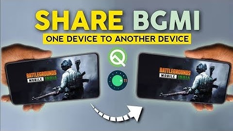 #How To Share PUBG Mobile to another mobile #How To Share BGMI OBB Hindi Video #bgmi