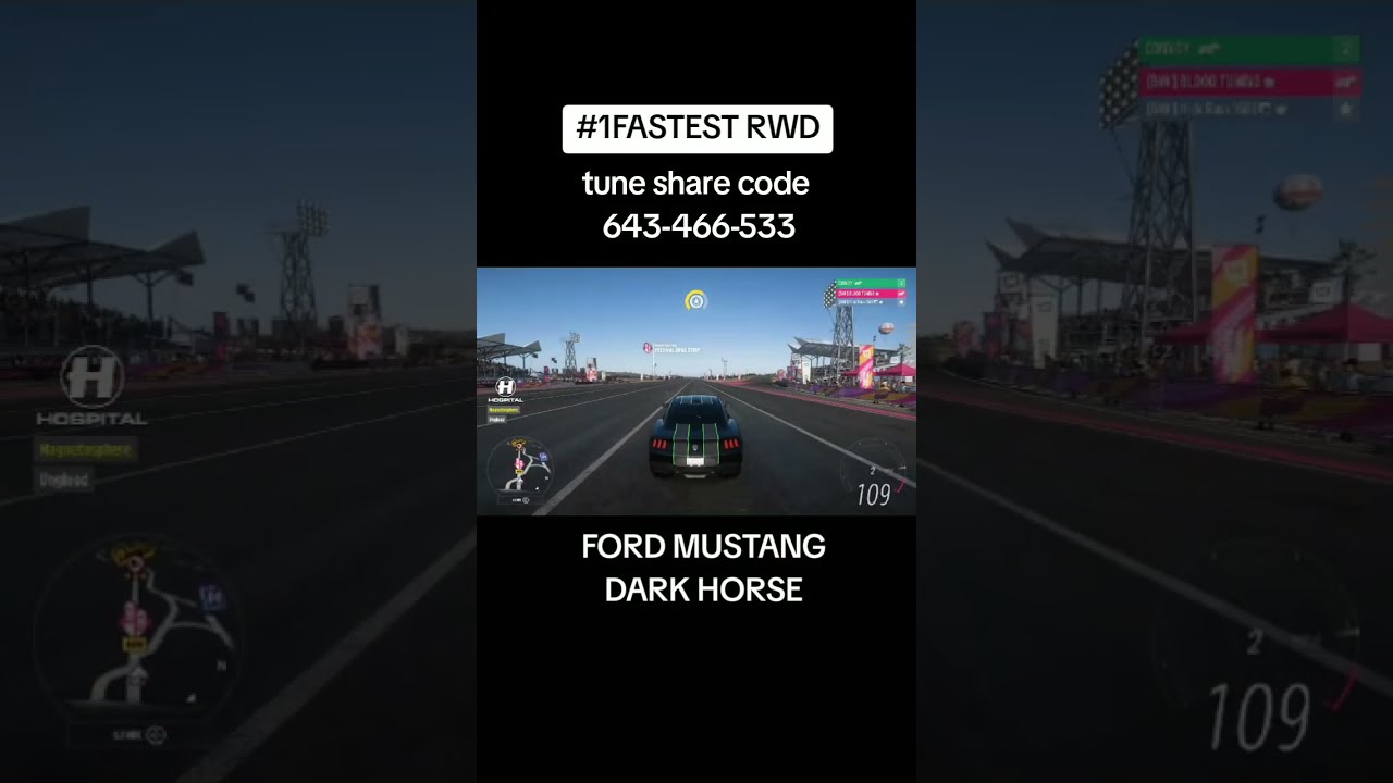  1FASTEST Horse Forzahorizon5 Drag Tunes Xbox Playstation Clips Trending Foryou
