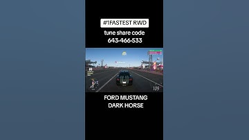 #1FASTEST Horse!!!🐴  #forzahorizon5 #drag #tunes #xbox #playstation #clips #trending #foryou