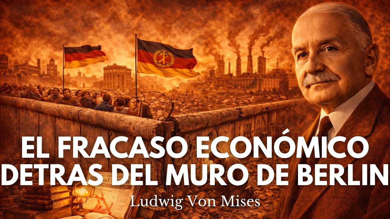 El Muro de Berlín y el Fracaso Económico que Intentó Ocultar | Ludwig Von Mises