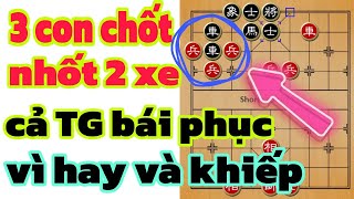 ván cờ tướng mới nhất phế xe rồi nhốt luôn 2 xe quá khiếp