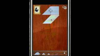 Puzzle of Tangram duck puzzle solution screenshot 2