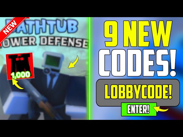 Are There Any Bathtub Tower Defense Codes? Answered