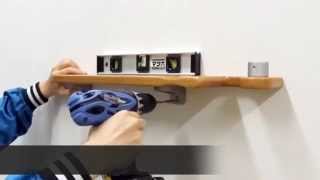 【プッシュアップ Ｌ型ハンド】 手すりの施工手順