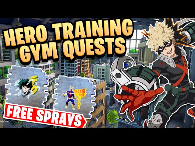 Hero Training Gym – My Hero Academia – Zen Creative Studios – Fortnite  Creative Developers