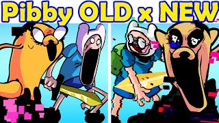 Friday Night Funkin' Pibby Finn & Jake OLD VS NEW (FNF Mod/Hard/Come Learn With)