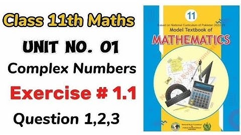 Class 11 Math Exercise 1.1 NBF Ex 1.1 Class 11th federal board FBISE Math National Book foundation