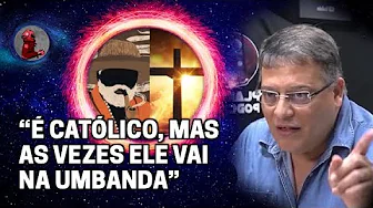 imagem do vídeo "A MAIORIA DOS CATÓLICOS SÃO..." com Wagner Borges | Planeta Podcast