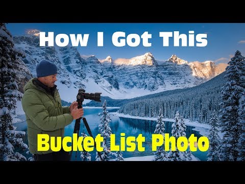 Moraine Lake Bucket