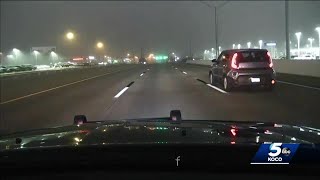 Caught On Camera: Shots fired at Edmond police during high-speed chase