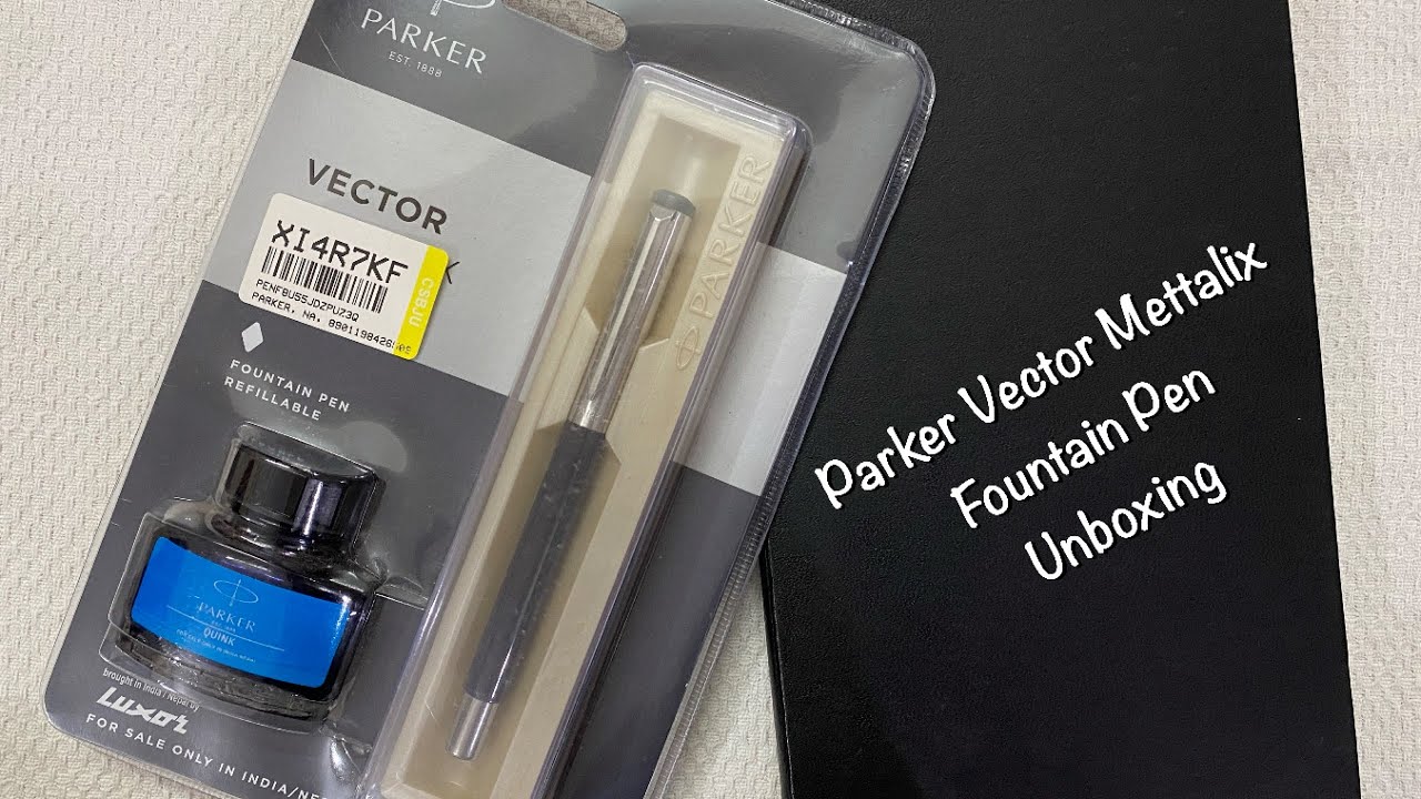 PARKER Vector Metallix Fountain Pen Best Fountain Pen For Writing PARKER Vector Metallix Fountain Pen Best Fountain Pen For Writing