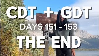 THE END: my last three days hiking along the spine of north america on the CDT + GDT combined