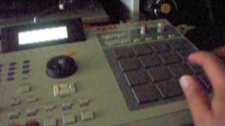 AKAI MPC 2000XL Ableton Live 8 Beat (4-20)