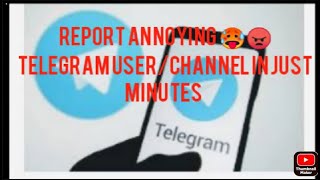 How to Report Telegram Channel or group Using Mass Report Software
