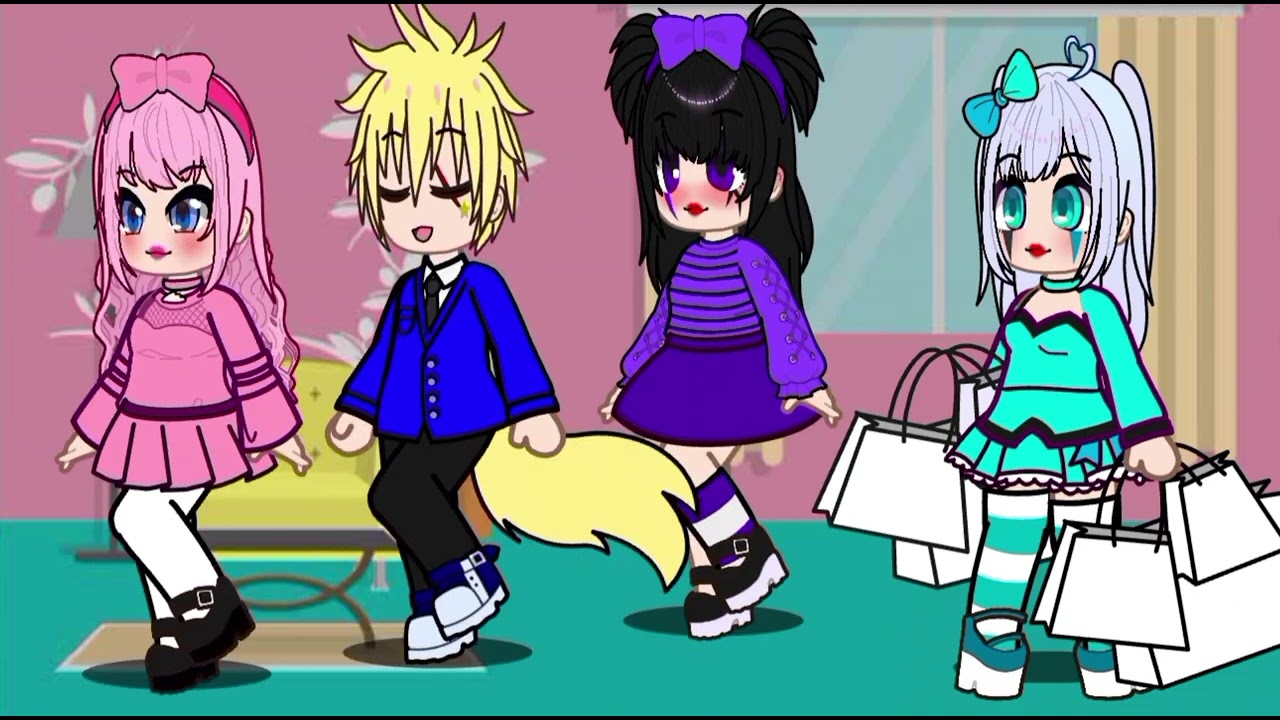 Historia de gacha llamada violeta y sus amigos primer capítulo espero y les guste mi historia 