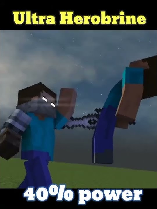 Minecraft Herobrine evolution #shorts #minecraft #anima #herobrine #evolution #animation