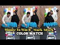 Who Will Win Color Match Balloon Pop Racing??  Match the color Pop the balloons 🎈 Balloon Pop Race:
