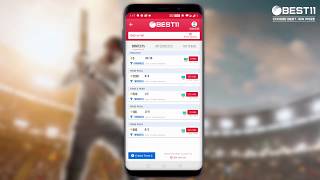 How to Join Contest in BEST11 APP screenshot 3