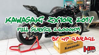 Kawasaki Zx10r 2017 Full Service 24,000km by HPGarage