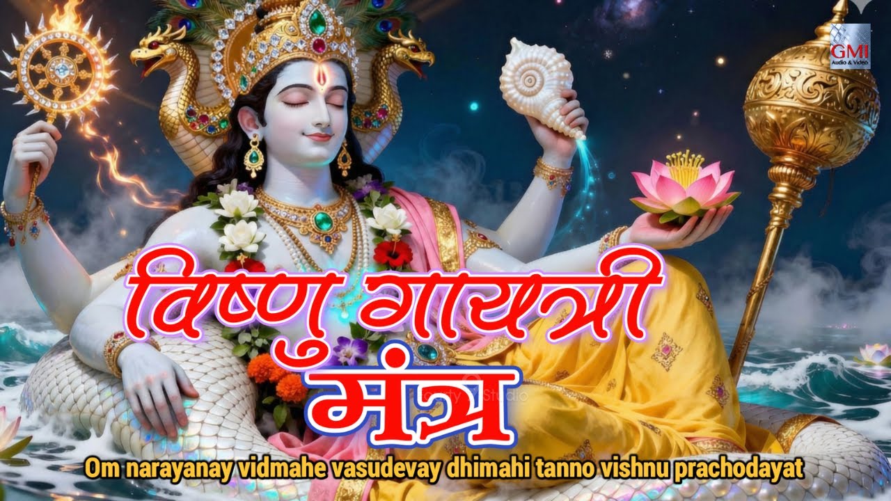 🔴LIVE विष्णु गायत्री मंत्र | Lord Vishnu Gayatri Mantra for Peace & Positivity 🙏