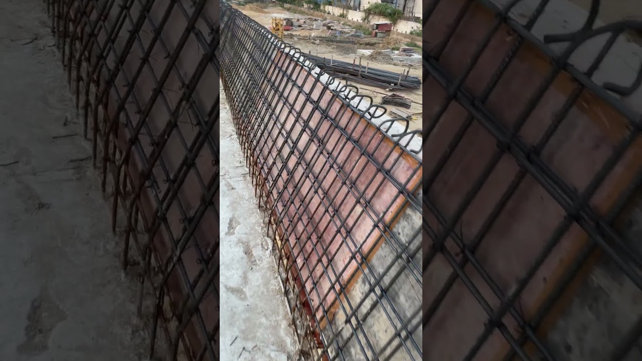 Preparation of Perapit wall of construction 