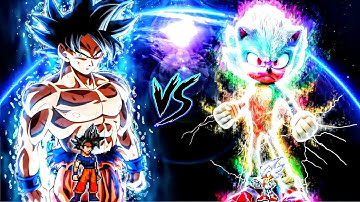 Goku TP V3.5 OP (all form) VS Sonic Chaos OP (all form) in Jump Force Mugen