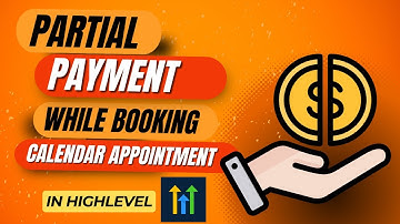 Partial Payments in Calendars in HighLevel CRM