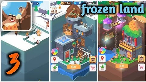 Frozen land | idle digging tycoon (by ZPlAY Games) #3 gameplay | ANDROID/iOS